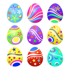 Easter Eggs Vector Art, Icons, and Graphics