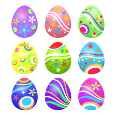 Easter Eggs Vector Art, Icons, and Graphics