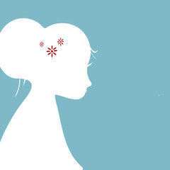 International women’s day with copy space background 