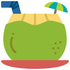 Coconut Drink Icon