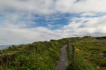 Landscape of the Cliffs of Moher, Ireland