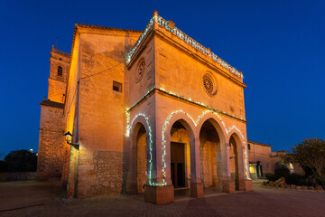 Kirche von Ariany Gemeinde auf der spanischen Baleareninsel Mallorca | Spanien