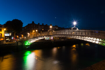 Fototapeta premium City center of Dublin, Ireland