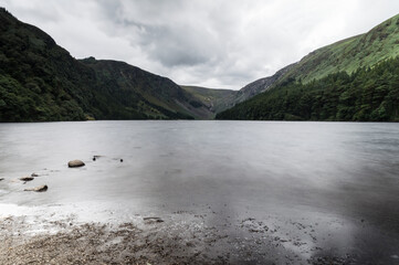 Landscape of Glendalough in Ireland