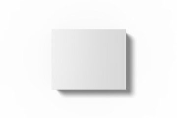 Flat Lay of Paper Box