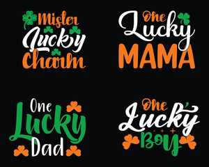 St. patrick's Day SVG Bundle Design.