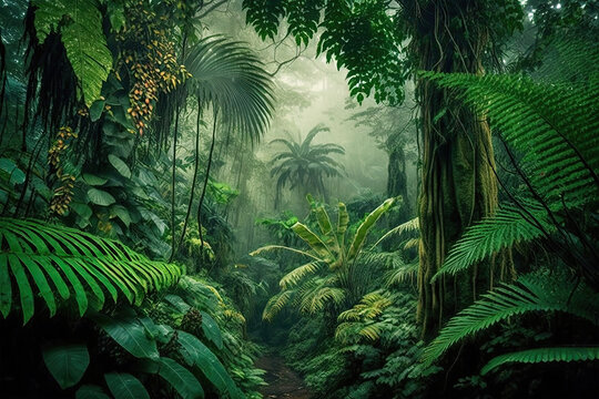 Green Rainforest Images – Browse 715,058 Stock Photos, Vectors, and Video