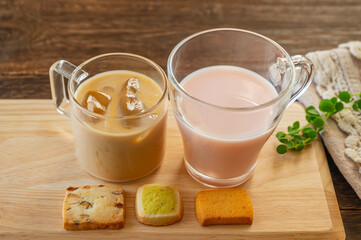 イチゴオレとミルクブリュー