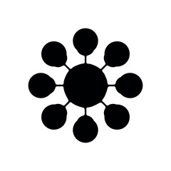 Snow icon. Simple style shop winter big sale poster background symbol. Snow brand logo design element. Snow t-shirt printing. vector for sticker.