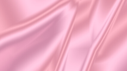 Smooth elegant pink silk satin texture wedding background Luxurious valentine day background 