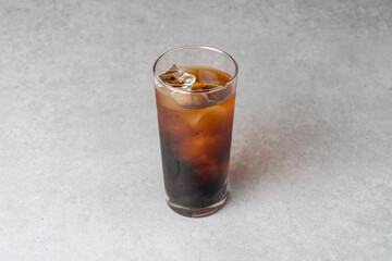 Korean food dishs cold brew
