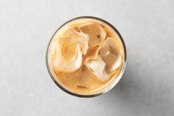 Korean food dishs Vanilla Latte