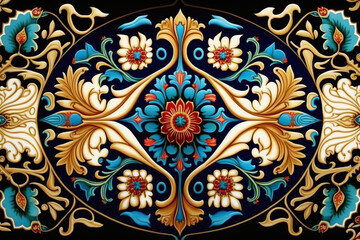 pattern with flowers