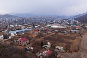 View of Vanadzor from above, Armenia