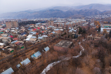 View of Vanadzor from above, Armenia
