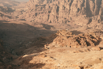 Fototapeta na wymiar Petra rocks jordan