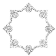 frames in vintage style with elements of ornament, art, pattern, background, texture