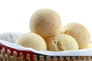 Brazilian snack, traditional cheese bread