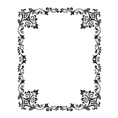 frames in vintage style with elements of ornament, art, pattern, background, texture, Vector illustration eps 10, Art.