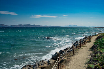 Spacer wzdłuż Morza Egejskiego