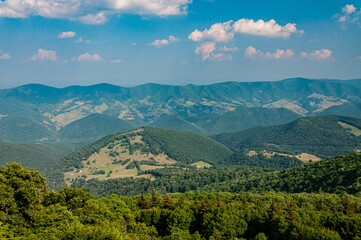 The View from Spruce Knob Mountain, West Virginia USA, West Virginia