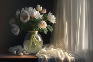 bouquet of tulips