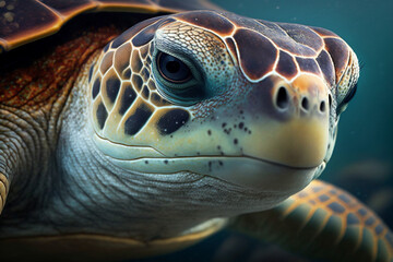 turtle close up