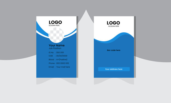 Professional Identity Card Variation bundle for Employee and Others ID Card Design.