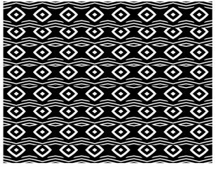 Monochrome Repeat Pattern.black and white grunge  background.Abstract halftone pattern.3D Illustration. 3D Rendering.