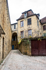 Fototapeta na wymiar Domme old medieval town, Perigord Noir in Dordogne France.