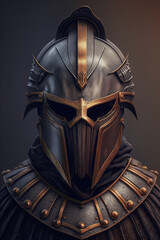 A strong and fierce warrior.	