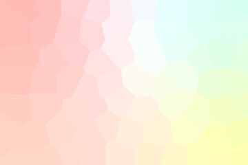 Yellow, orange, and green pastel low poly rock texture pattern background.	