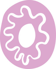 Letter O of the English alphabet.