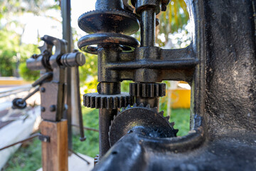 Antique Style Vintage Mechanism, Valladolid, Yucatan, Mexico.