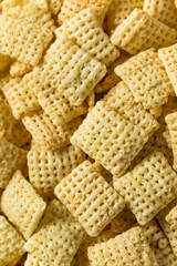 Homemade Puffed Square Rice Cereal
