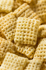 Homemade Puffed Square Rice Cereal