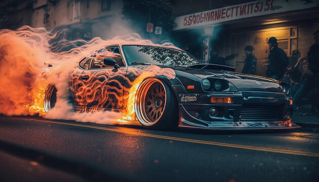 Drifting Car Images – Browse 5,639 Stock Photos, Vectors, and Video