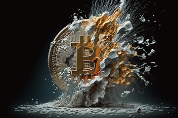 Bitcoin getting destroyed. Generative AI.