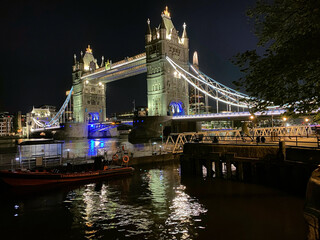 Tower Bridge in the evening