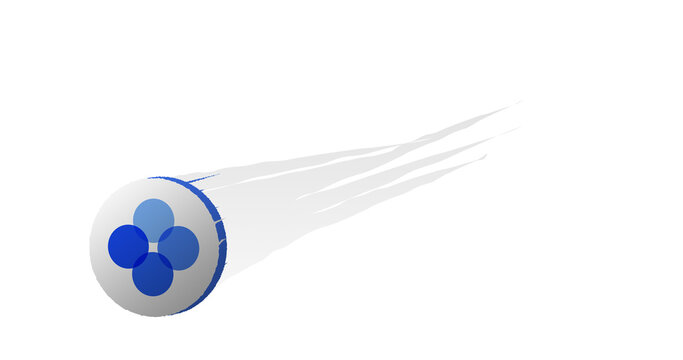 February 14 2023 Illustration of the crypto crash of the asset token okb coin coin falls with fire and smoke. Transparent background, no background. Depeg of OKB 