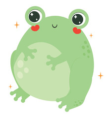smiling frog design