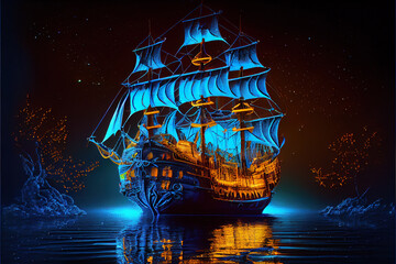 Fighting pirates ships