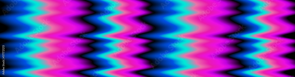 Aufkleber glitched and distorted tv or computer screen with colorful stains.