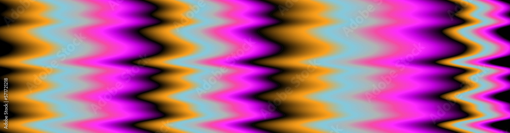 Aufkleber glitched and distorted tv or computer screen with colorful stains.