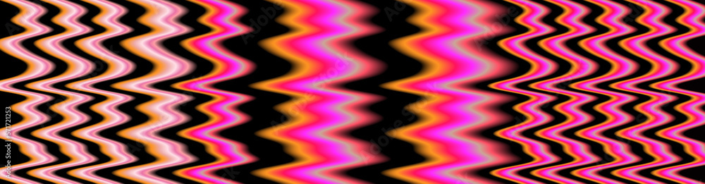 Aufkleber glitched and distorted tv or computer screen with colorful stains.