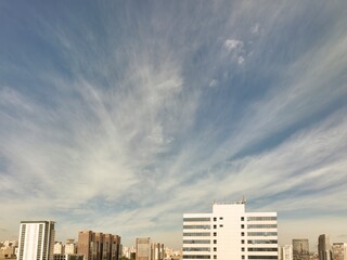 Foto a&eacute;rea da regi&atilde;o da Barra funda em S&atilde;o Paulo
