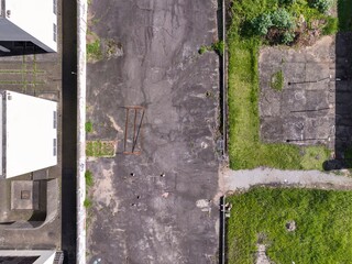 Foto aérea da região da Barra funda em São Paulo