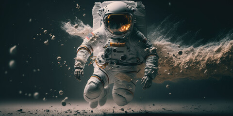 astronaut in space, GENERATIVA IA