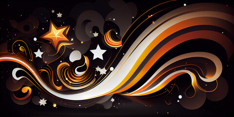 Abstract Stars Background 