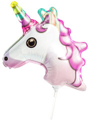 PNG Unicorn foil balloon isolated © LiliGraphie